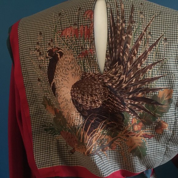 Handmade vintage dress featuring a duck print - Picture 5 of 7